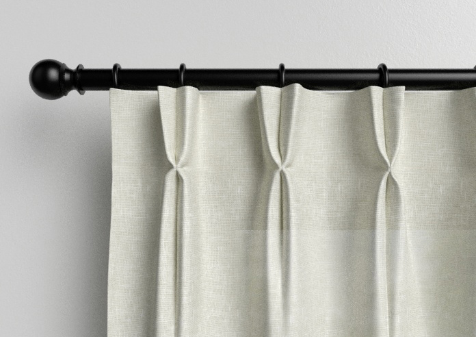 Petra Voile, Simple White - Made to Measure Curtains - Image 10